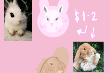 drawing rabbits for my bun's bills