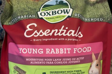 Oxbow Essentials - are the ingredients safe for bunnies?