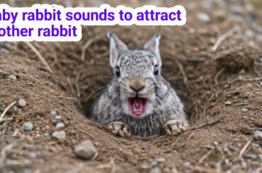 Attention - Top 4 Baby rabbit screaming to get mother rabbit's attention #wildlife #cute