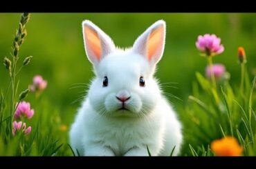 Cute Baby Rabbits Playing | Bunny Rabbit (Baby Rabbits)