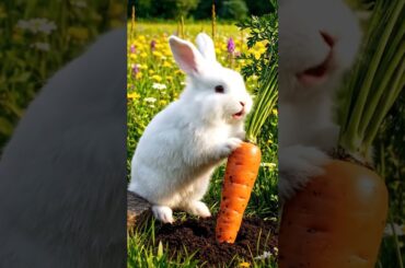Baby Bunny Jumping Around Happily! #animalphotos #entertaininganimals #rabbit #cute