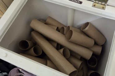 Any toy ideas I can make with commode paper rolls?
