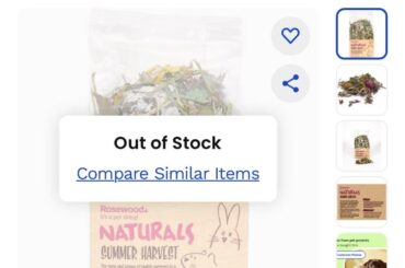 Trying to find specific bunny treats.