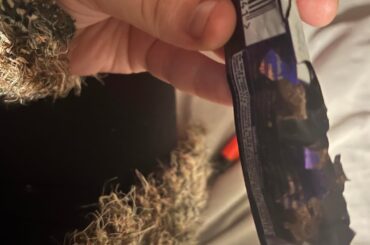 The ripped open Christmas goodies and the recovering culprit 😑😑