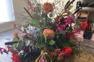 What is safe for my rabbit to eat in this bouquet?