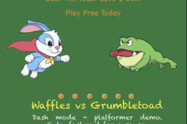 Hop over the giant toad, help real rescue bunnies — free demo