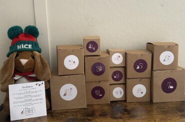 Got them the cutest advent calendar .