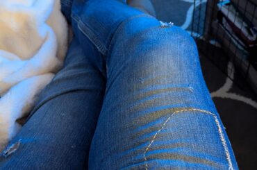 Bun obsessed with my jeans