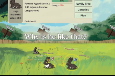 Making a game about rabbit genetics - what do you think could be cuter?