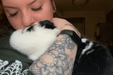 Jazzy LOVES hugs and kisses with mom ft THE dewlap
