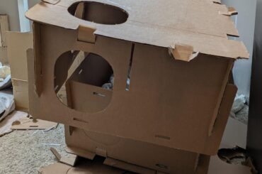 Bunstruction update (they're getting a new house tonight)