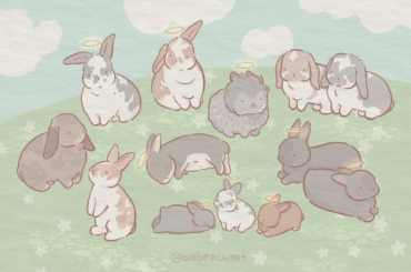 Can I draw your bunny? 🐰🌸