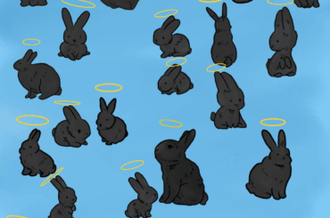 The finished piece for mourning my loss