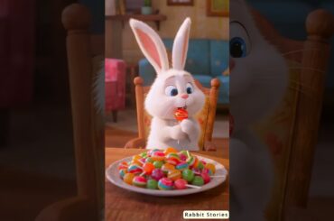 The Cutest Rabbit Wanted To Buy Lollipop For His Friends