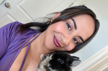 Bunny cuddles