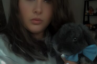 Happy Easter from me and blueberry