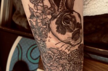 Took a couple of years to get it done, but finally have the tattoo of my old man. (NSFW as it’s fresh)