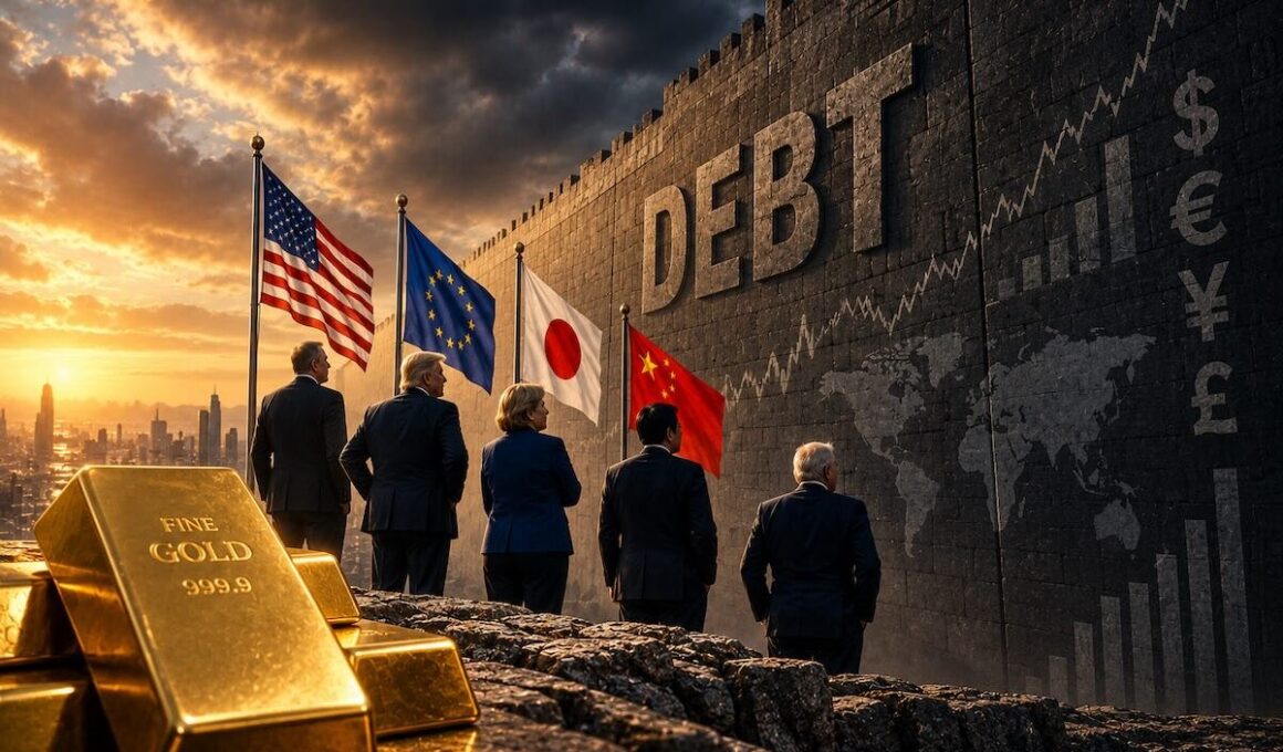 Governments Facing the Wall of Their Debt