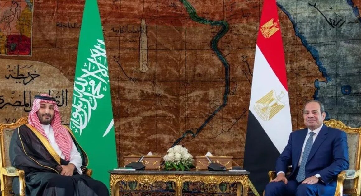 Egypt’s Sisi, Saudi Arabia’s crown prince move to protect Red Sea shipping route carrying 12% of global trade