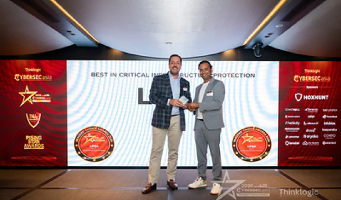 LRQA Named 'Best in Critical Infrastructure Protection' at CybersecAsia Readers' Choice Awards 2026