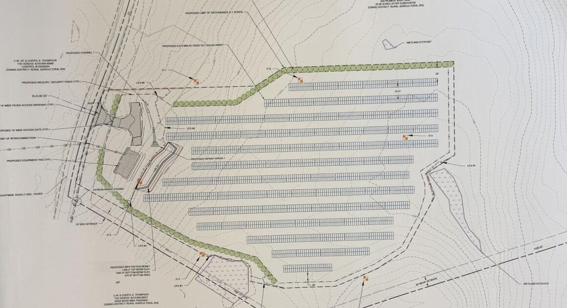 Solar array proposed in Glen Richey | News