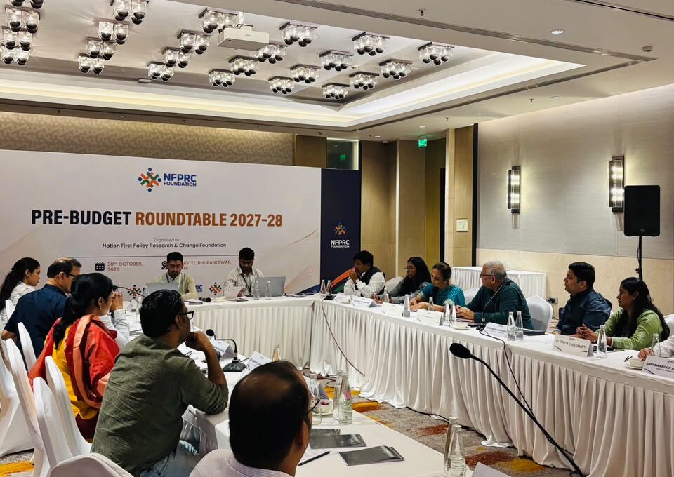 NFPRC pre-budget roundtable held in Bhubaneswar
