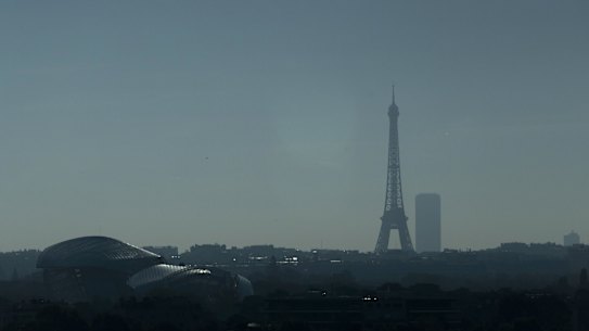 The Eiffel Tower beyond the La Defense business district of Parisin the La Defense business district of Paris. A selloff in global debt has fuelled a rout that’s hitting harder and faster in France than anyone expected.
